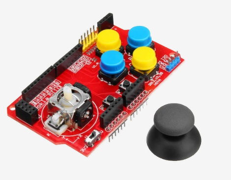 joystick shield s tlačidlami